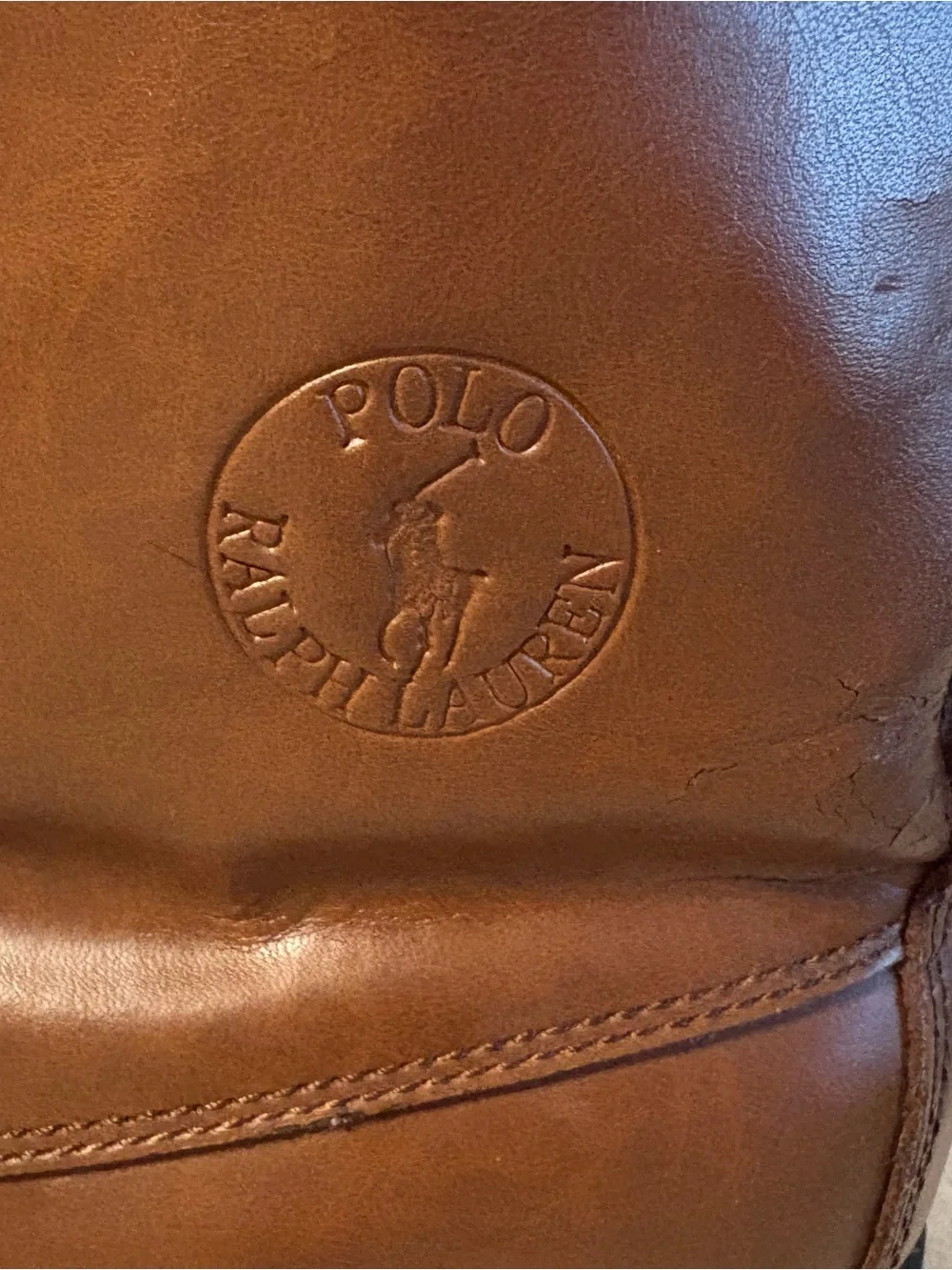 Polo by Ralph Lauren Brown Leather Lace-Up boys Boots